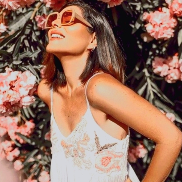 Sunglasses Light Brown Tan Oversized Round Square Rectangle Full Rim - Picture 1 of 15